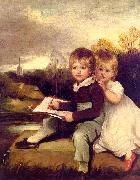 John Hoppner The Bowden Children oil painting picture wholesale